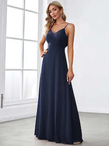 Blue Bridesmaids Dresses: Tabitha Sleeveless Evening Dress