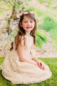 Flower Girl Accessories: Floral Crown (Wreath)