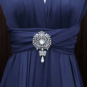 Infinity Dress: Alethia Dress Brooch