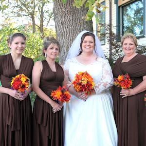 Infinity Dress: Chocolate Maxi Infinity Dress