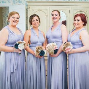 Infinity Dress: Mauve Maxi Infinity Dress