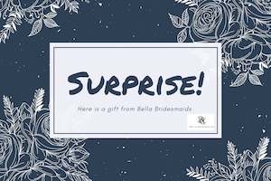 Gift Cards: Bella Bridesmaids Gift Card