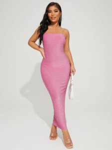 Sale: Glitter Cami Ball Dress