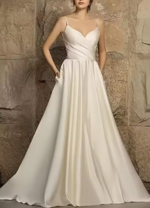 Kristal Satin Wedding Dress