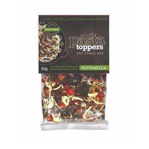Pasta Toppers: Authentic Puttanesca Dry Sauce Mix