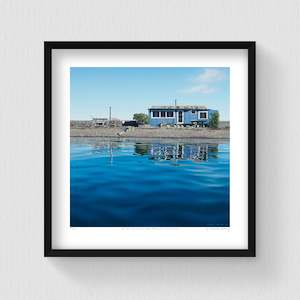 Set of 3 - Petite Prints - Nelson, NZ - Framed in black