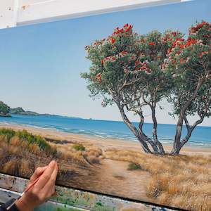 Summer Afternoon at Cooks Beach