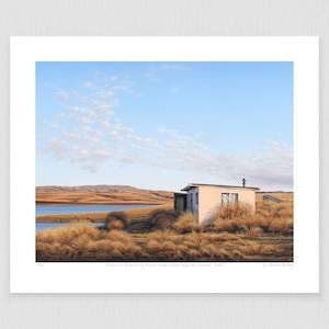 Otago Prints: Fisherman's Gone Fishing at Lake Onslow 150