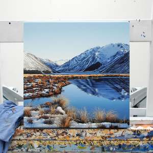 Works In Progress: Winter Tarns at Lake Tennyson, St James Conservation Area [Untitled]