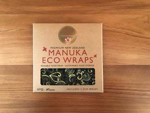Bella New Zealand Manuka Eco Wraps - Three Pack - Moko