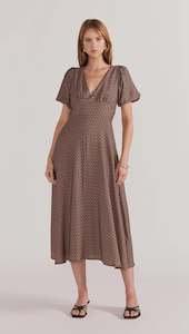 Staple The Label: STAPLE THE LABEL Memoir Midi Dress