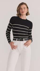 Staple The Label: STAPLE THE LABEL Freya Stripe Top