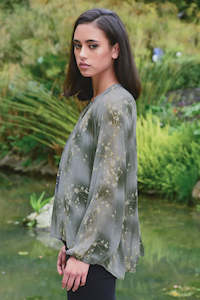 CURATE Flare Enough Blouse