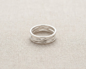 Rings 1: Sterling Silver Woven Ring