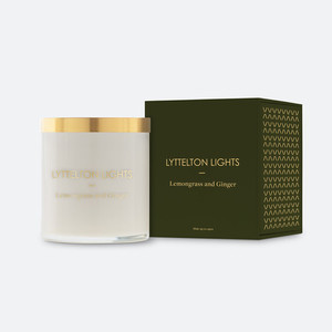 Products: Lyttelton Lights Lemongrass & Ginger Candle Sweet Stems Florist