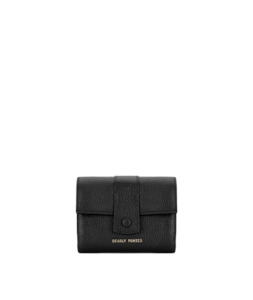 Deadly Ponies 1: Snap Wallet - Black