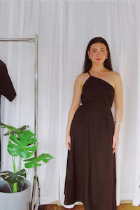 South Of Eden Danger Birds: Arcadia Dress - Black