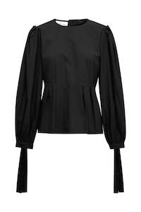 Blouses: Klara Top - Meteorite