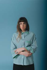 Shirts: Marquee Shirt - Green Stripe