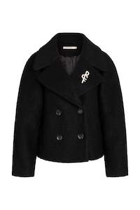 Coats Jackets Knits: Marion Coat - Black