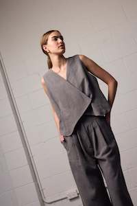 Sylvia Vest - Slate