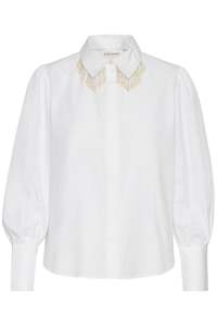 Shirts: Simone Shirt - Bright White