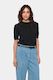 Mila SS Pullover - Black
