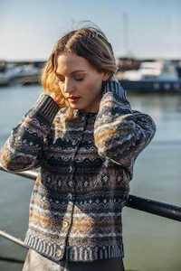 Coats Jackets Knits: Westray Cardigan - Caithness