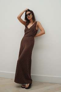 Sale Dresses: Plunge Bias Dress - Gia Ciocco