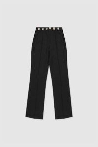 Sale Pants Skirts: Irida Bootcut Pants - Noir