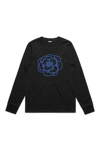 Hydrangea LS Tee - Black