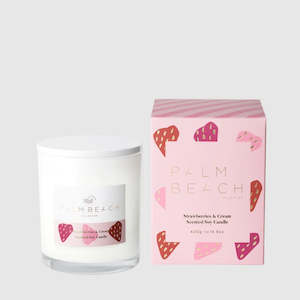 Strawberries & Cream Standard Candle
