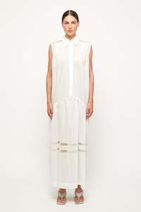 Sale Dresses: Lace trim Sleeveless Midi - Art Nouveau