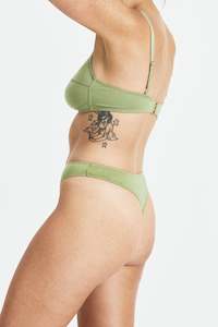 Spring Labour Weekend Sale: Whitney Thong - Olive