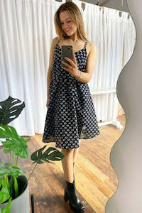 Cali Dress - Black Spot