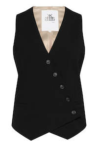 Sale Tops: Milano Waistcoat - Meteorite