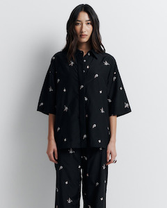 Shirts: June Shirt (Nightshade Bloom)