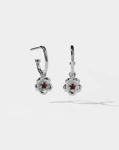 Posie Signature Hoops - Sterling Silver