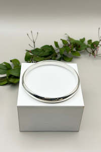 Bangle 8mm x 65mm - Silver