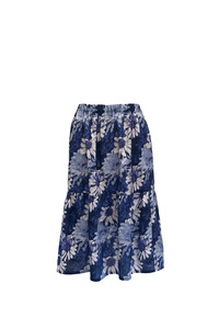 South Of Eden: Lucy Skirt - Porcelain Blue