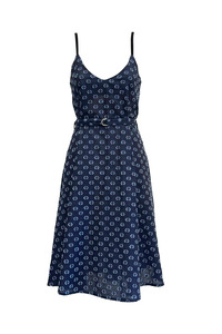 New Cali Dress - Blue Spot