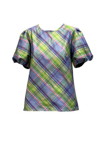Charmaine Reveley: Tilly Top - Tartan Check