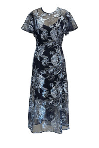 Over 500: Emilia Dress - Blue