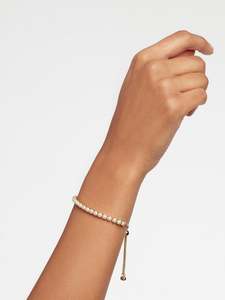 Perrmel Pearl Tennis Bracelet