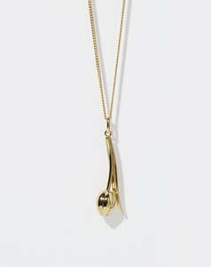 Necklaces: Tulip Necklace - Gold Plated