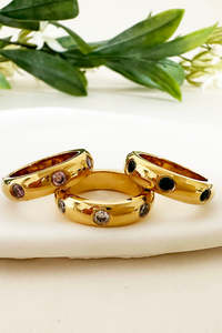 Galileo Ring - Gold Plate