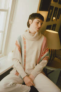 Montrose Cowl Sweater - Honey