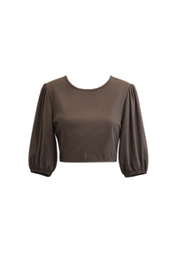 Maya Top - Olive Rayon