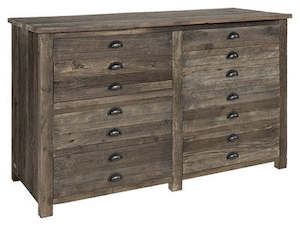 Furniture: Elmwood Solid Elm Buffet