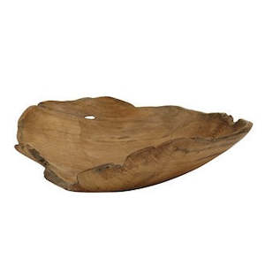 Kitchen: Crusoe Teak Bowl, extra large